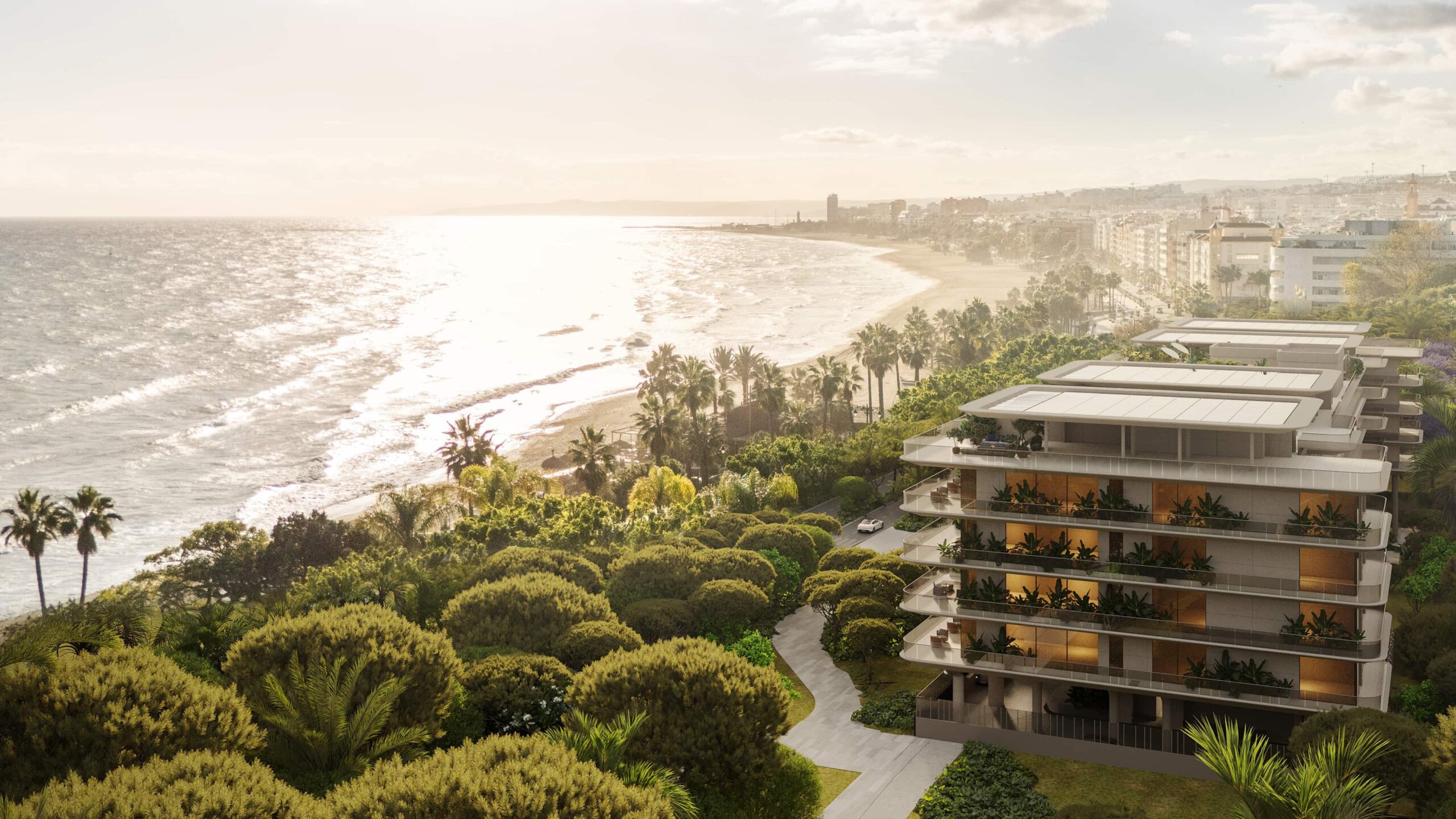 Tyrian Residences beachfront property estepona