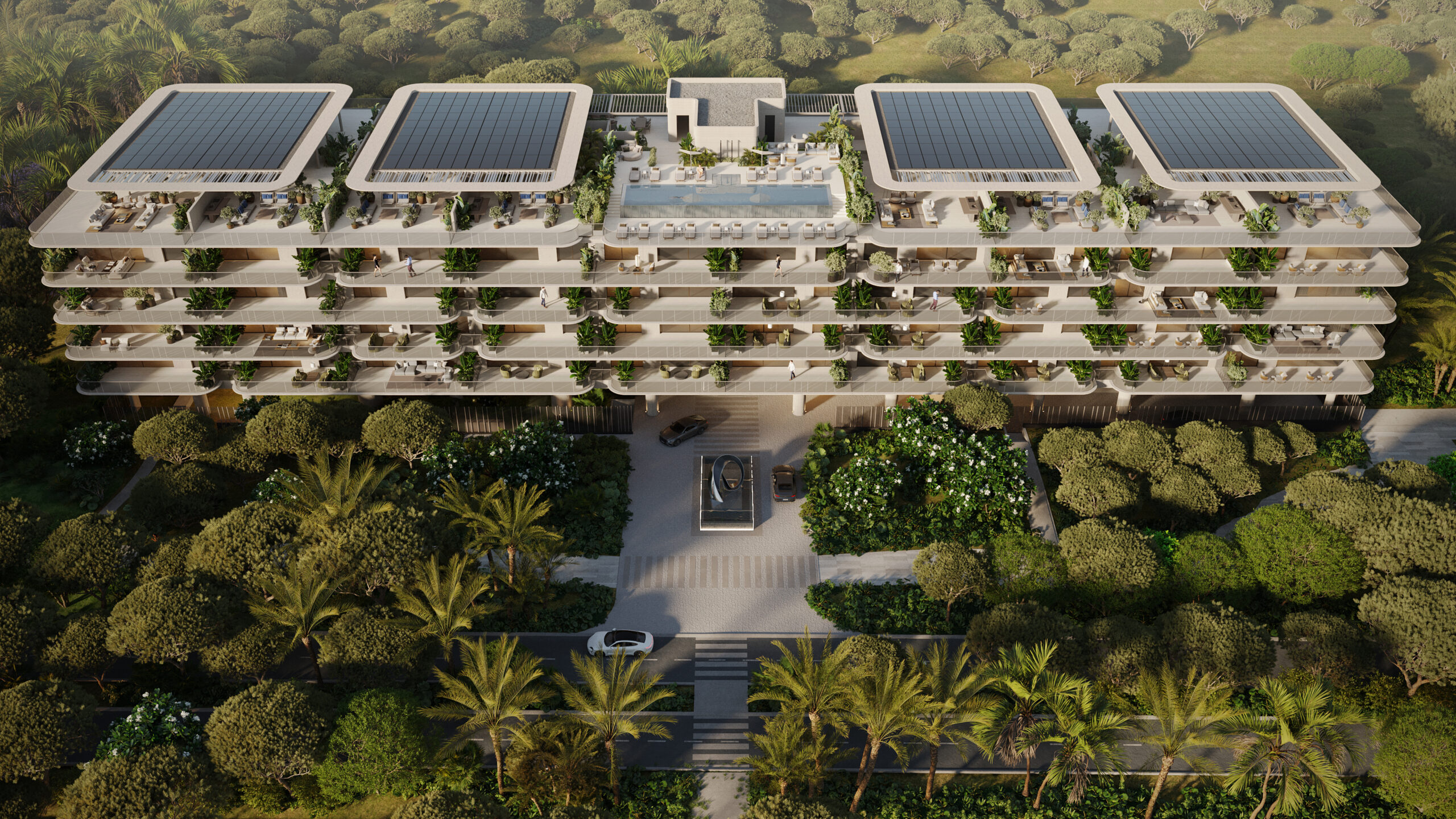 New public green space in Estepona