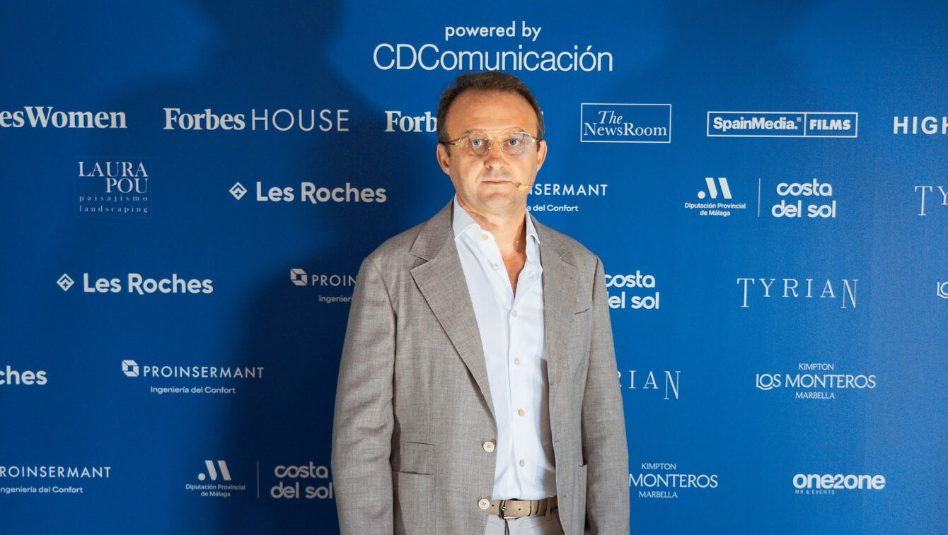 Vitaliy Ruschinskyy at the Forbes Real Estate Forum Costa del Sol